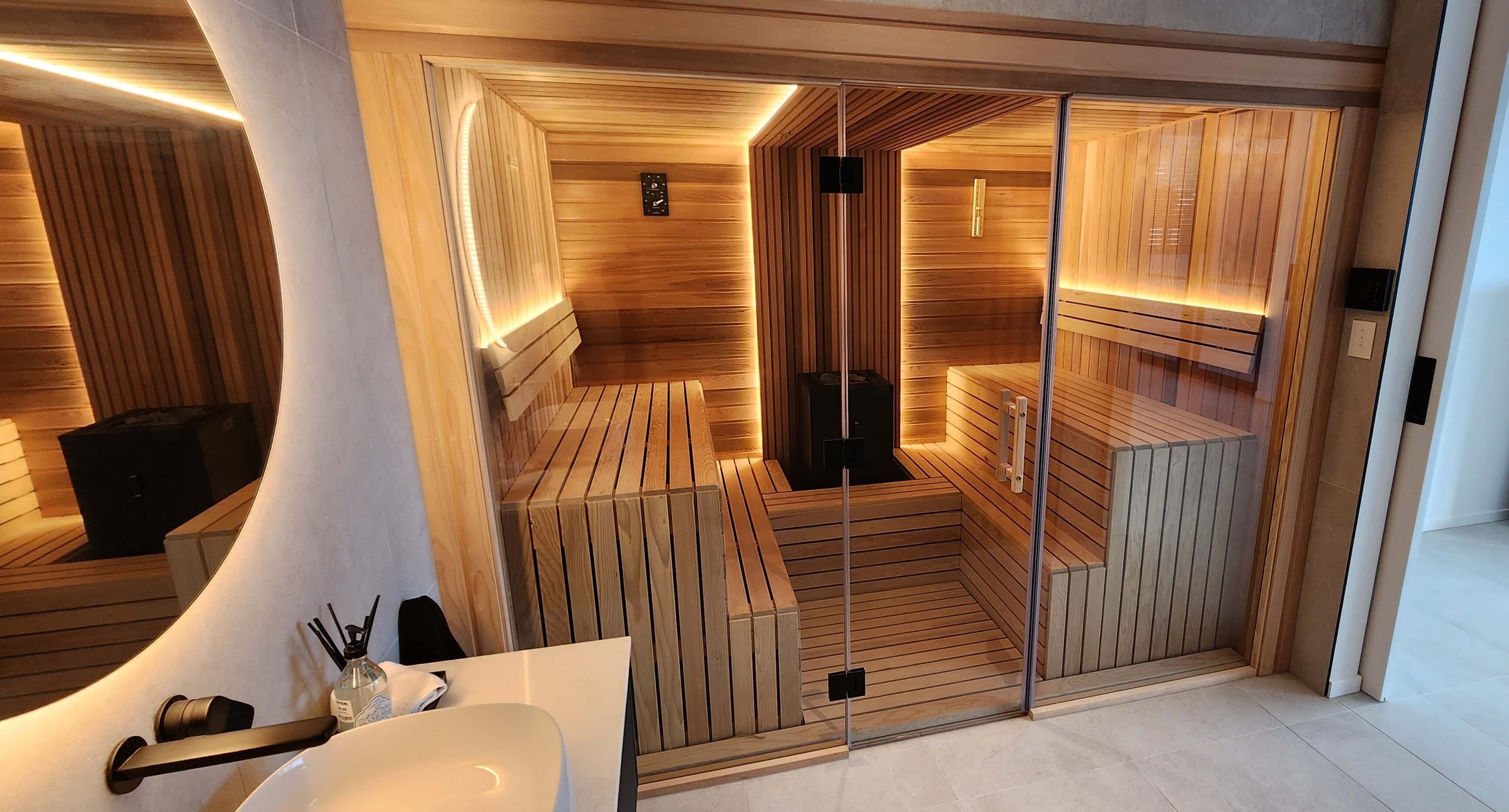 Custom-made saunas hero image